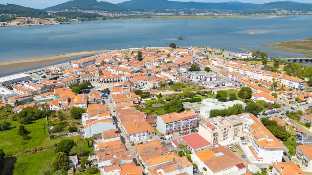 Caminha eagle view