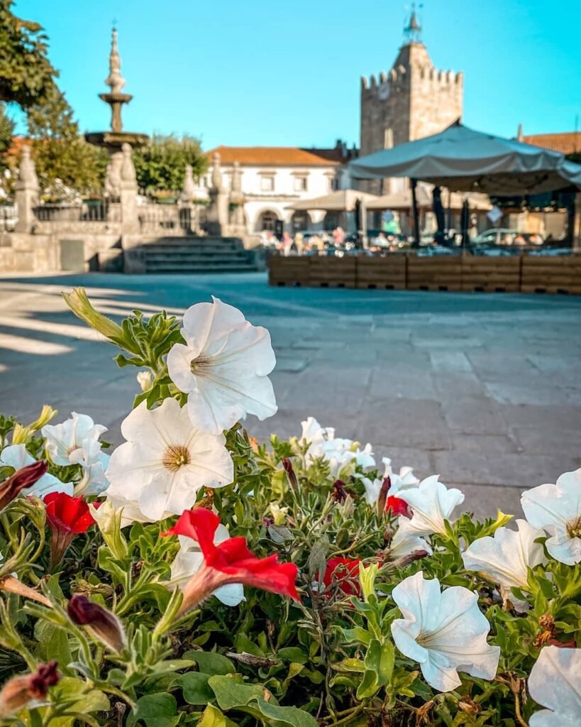 main square Caminha